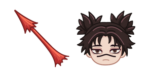 Chibi Jujutsu Kaisen Choso and Bloody Arrow Cursor