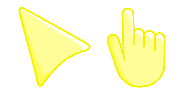 Canary Yellow Cursor