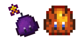 Stardew Valley Special Purple Slime and Tiger Slime Cursor