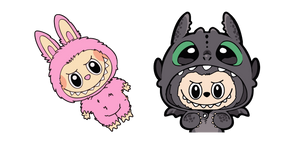 Juguete Labubu cursor
