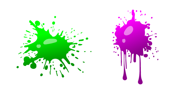 Graffiti Manchas de Pintura en Aerosol  Cursor