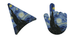 Art Vincent van Gogh Starry Night Cursor