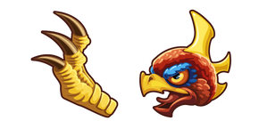 Курсор Skylanders Sunburn and Foot
