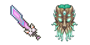 Курсор Terraria Moon Lord and Meowmere