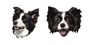 Border Collie Dog Cursor