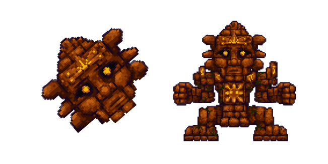 Terraria Golem курсор