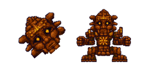 Курсор Terraria Golem