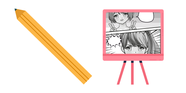 Manga Artist or Mangaka курсор