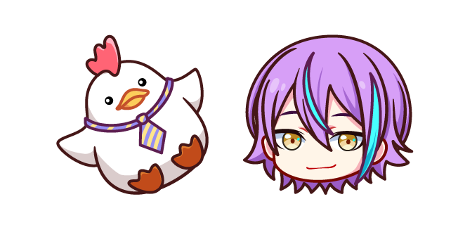 Project SEKAI Kamishiro Rui et Poulet Cursor