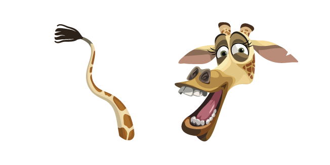 Madagascar Melman and his Tail курсор