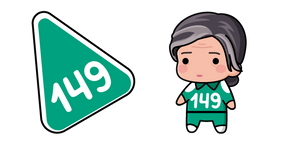 Chibi Squid Game 3 Player 149 aka Jang Geum-ja Cursor