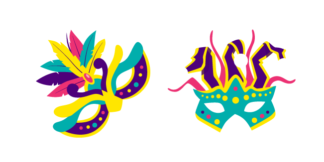 Carnival Masks Cursor