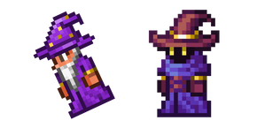 Terraria Wizard et Shimmered Wizard Curseur