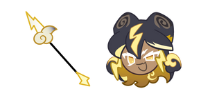 Cookie Run Stormbringer Cookie y Heaven Splitter cursor
