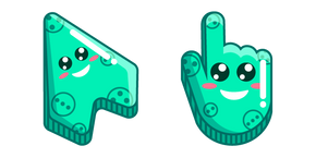 Курсор Mint Green Smile