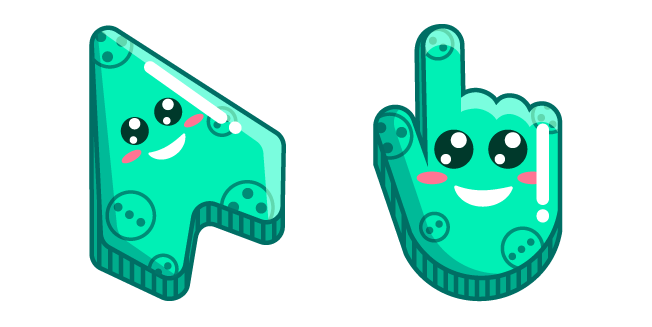 Mint Green Smile курсор
