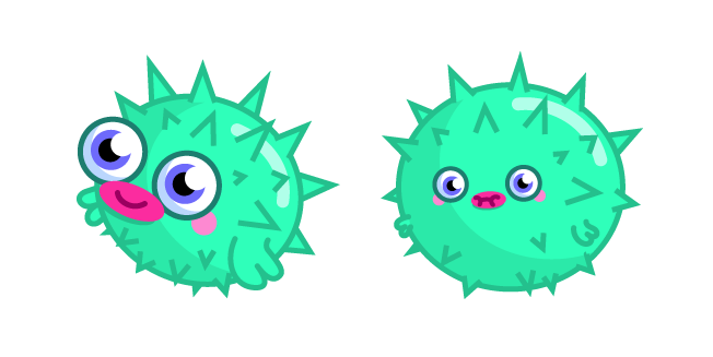 Moshi Monsters Blurp the Batty Bubblefish Cursor