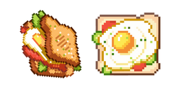 Tasty Sandwiches Pixel Cursor
