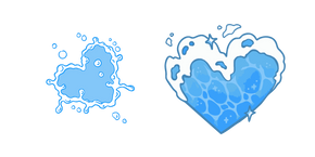 Corazones de Hielo y Agua cursor
