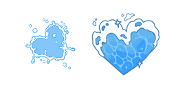 Cœurs de Glace et d'Eau Curseur