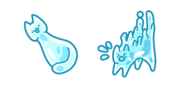 Cute Water Cat Cursor