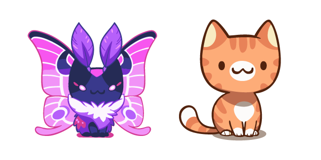 Cat Game: The Cats Collector Moth and Tabby Cursor
