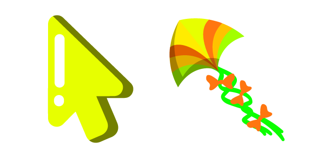 Minimal Cometa Voladora Cursor