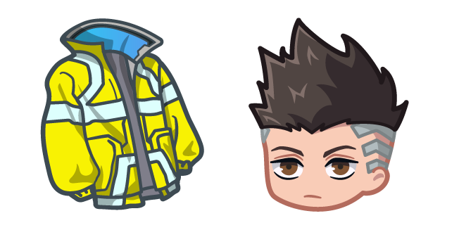 Chibi Cyberpunk: Edgerunners David Martinez y su Chaqueta Cursor