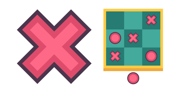 Tic-Tac-Toe Game Cursor