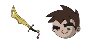 Курсор Xiaolin Showdown Raimundo Pedrosa and Sword of the Storm