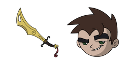 Курсор Xiaolin Showdown Raimundo Pedrosa and Sword of the Storm