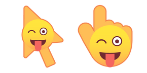 Smiley Guiñando Tonto cursor