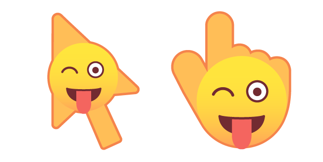 Smiley Guiñando Tonto Cursor