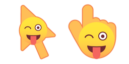 Silly Winking Smiley Cursor