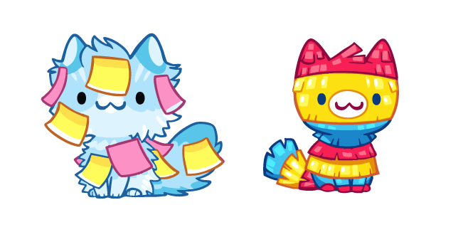Cat Game: The Cats Collector Sticky Note and Pinata курсор
