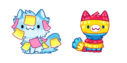 Cat Game: The Cats Collector Sticky Note and Pinata Cursor