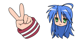 Курсор Lucky Star Konata Izumi and her Hand