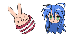 Курсор Lucky Star Konata Izumi and her Hand