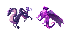 Purple Dragons Cursor