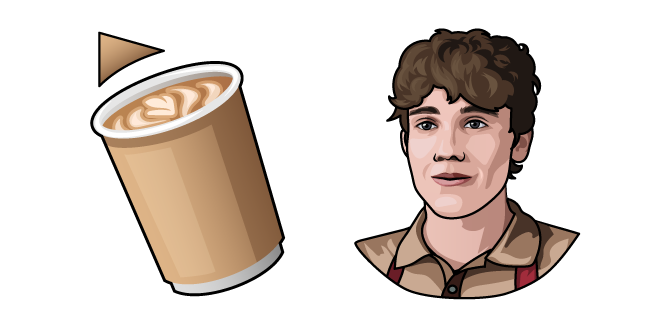 Wednesday Tyler Galpin y una Taza de Café Cursor
