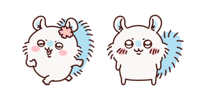 Kawaii Chiikawa Playful Momonga Cursor