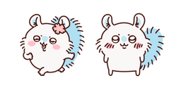 Kawaii Chiikawa Playful Momonga Cursor