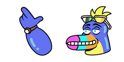 El Increíble Mundo de Gumball Johnny Toucan y su Brazo Cursor
