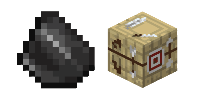 Minecraft Pedernal y Mesa de Flechas Cursor