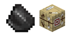 Minecraft Pedernal y Mesa de Flechas Cursor