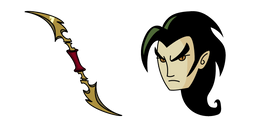 Xiaolin Showdown Chase Young y su Espada Kwan-Dao Cursor