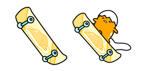 Gudetama Skater Cursor