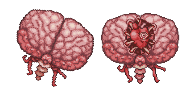 Terraria Brain of Cthulhu курсор
