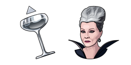 Wednesday Granny Frump et une Coupe Curseur
