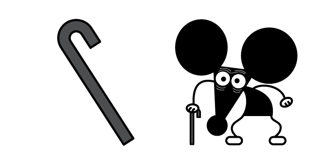 El Increíble Mundo de Gumball Louie Watterson y un Bastón Cursor